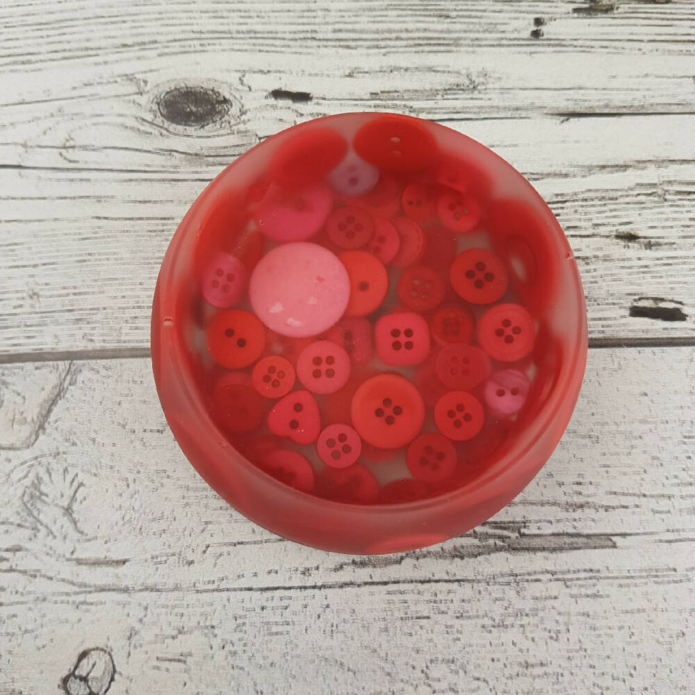 Button Bowl Red Addicted to Buttons (3)