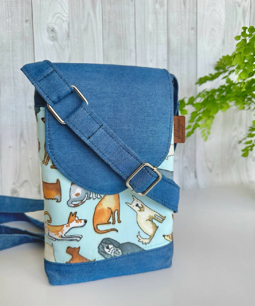 Cross Body Utility Bag - Water and Phone Carrier