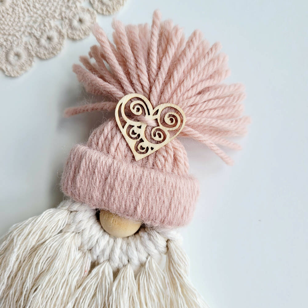 Macrame Gnome Decoration