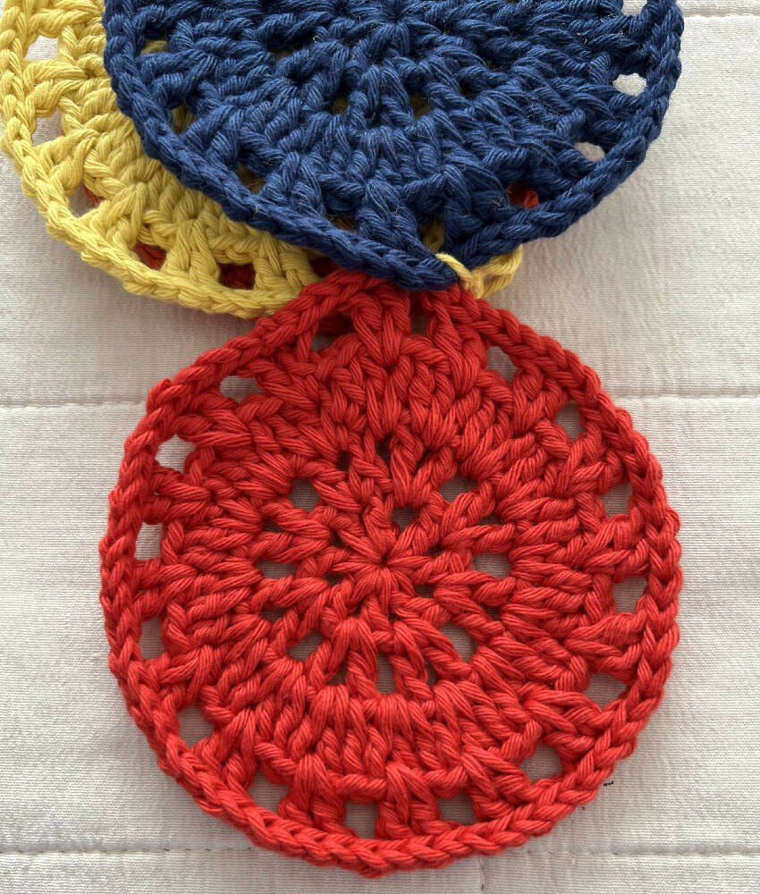 Crochet Coaster Set