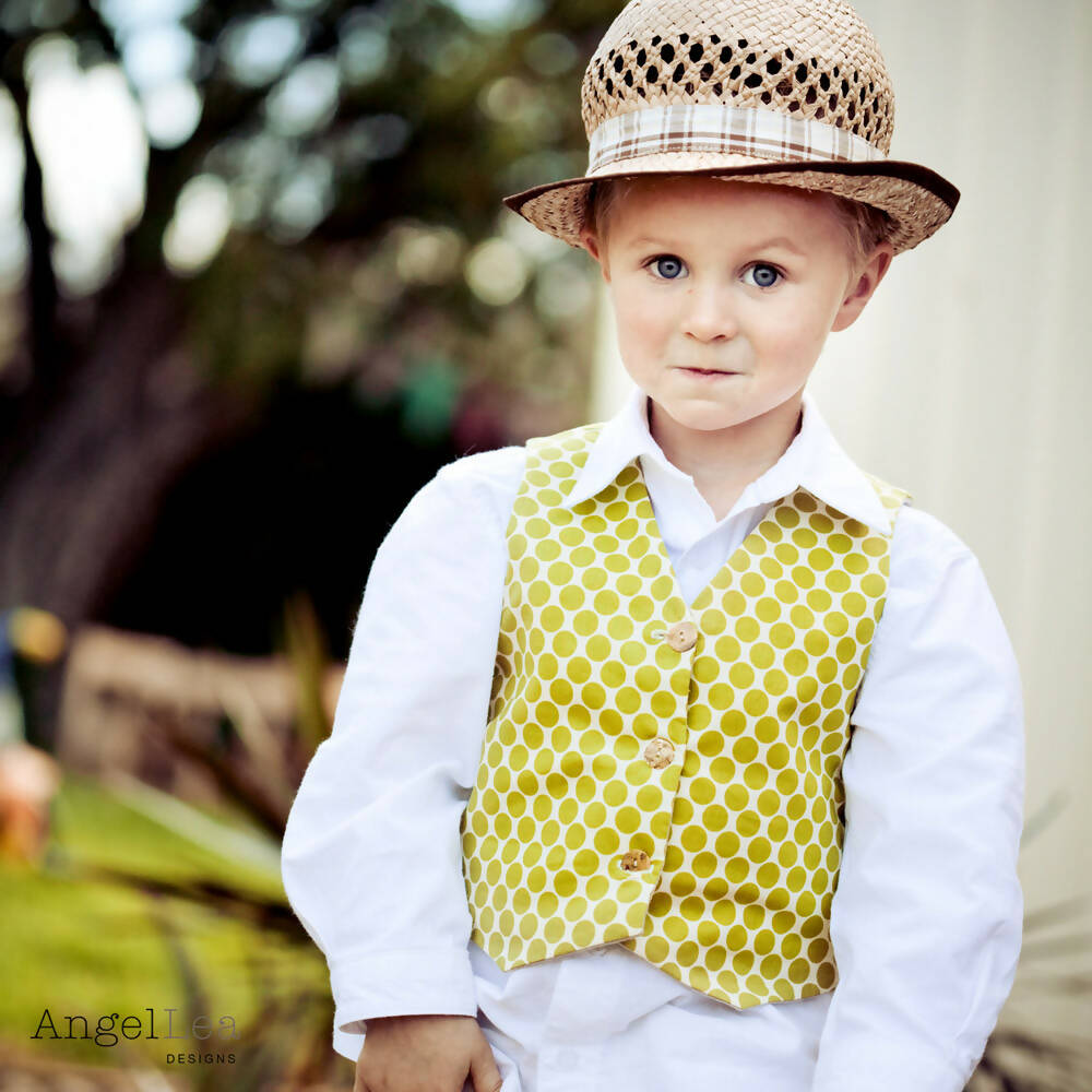 Boys Vest PDF Sewing Pattern