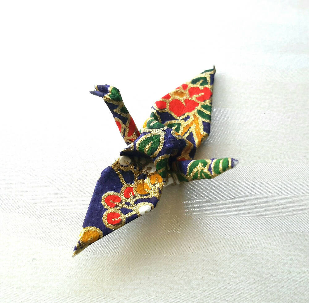 Royal crane - marion nelson art