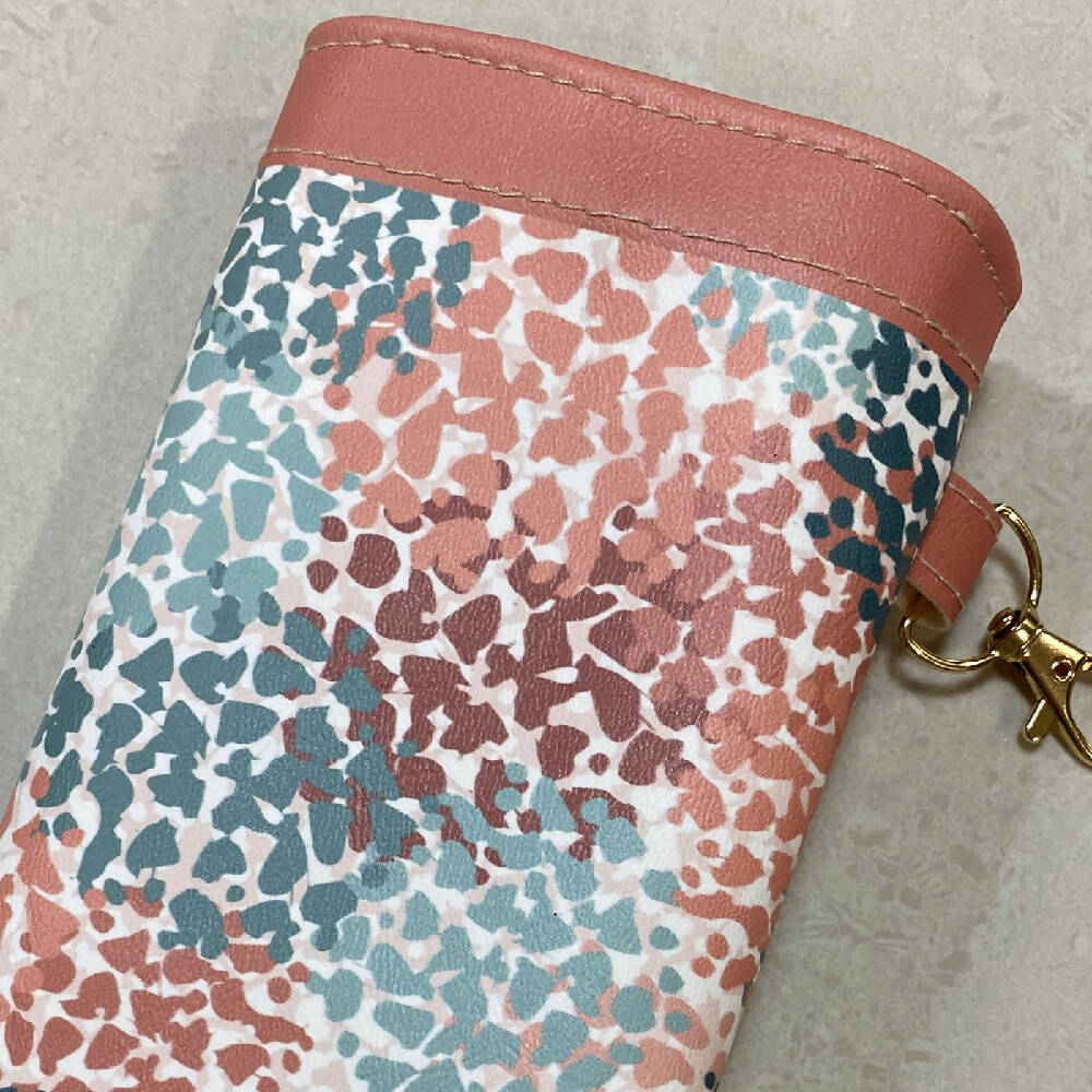 Soft-glasses-case-faux-leather-dappled-abstract-floral-D
