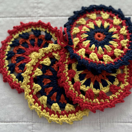 Crochet Coaster Set