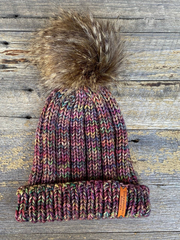 Beanie Knitting Pattern Easy Staceysknitwits 002