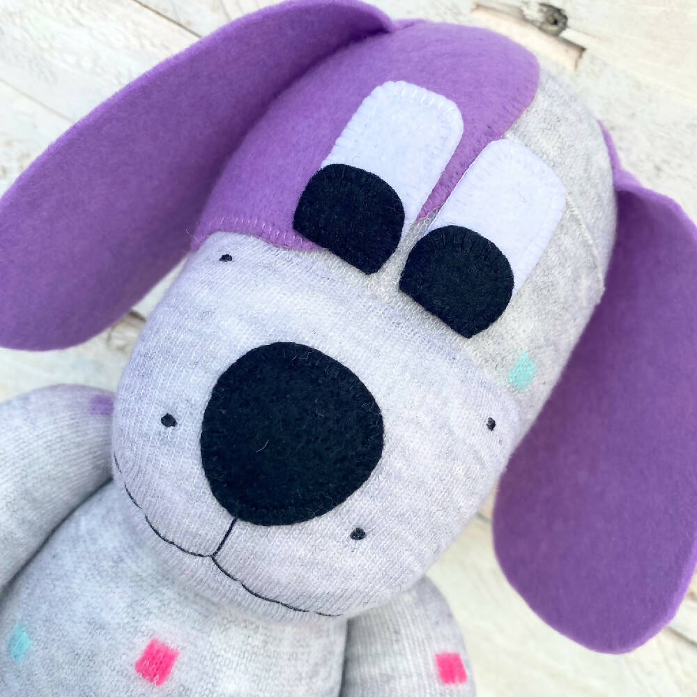 Della-Sock Dog-Sock Softie-Soft Toy_3