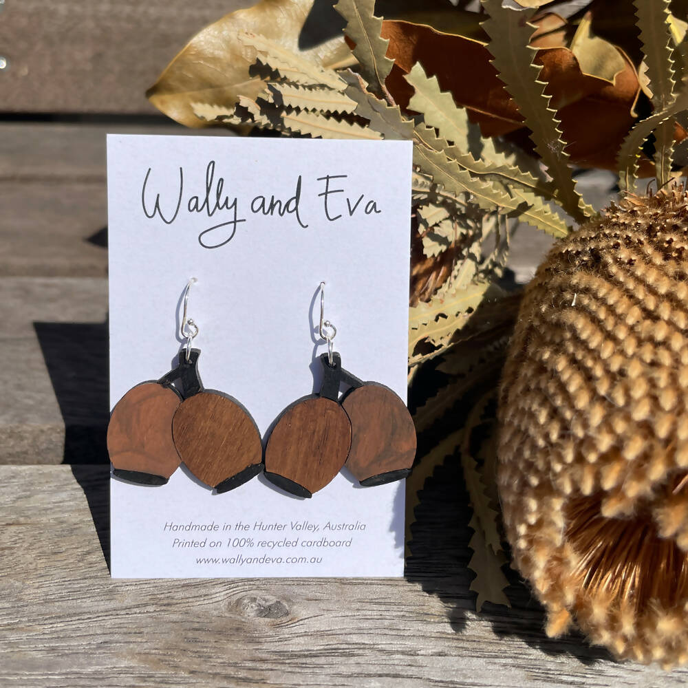 Gumnut Seeds Handmade Earrings