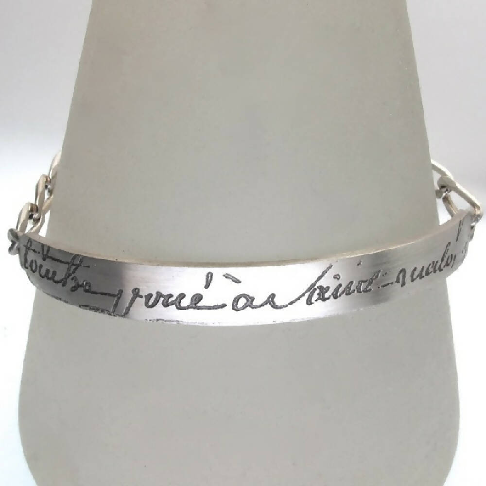 manu scriptum bracelet 2