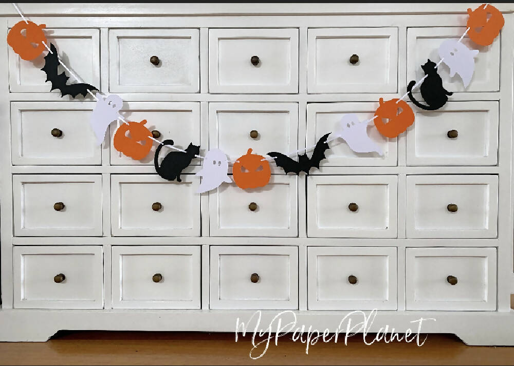 Halloween banner. Trick or treat, Holiday decor