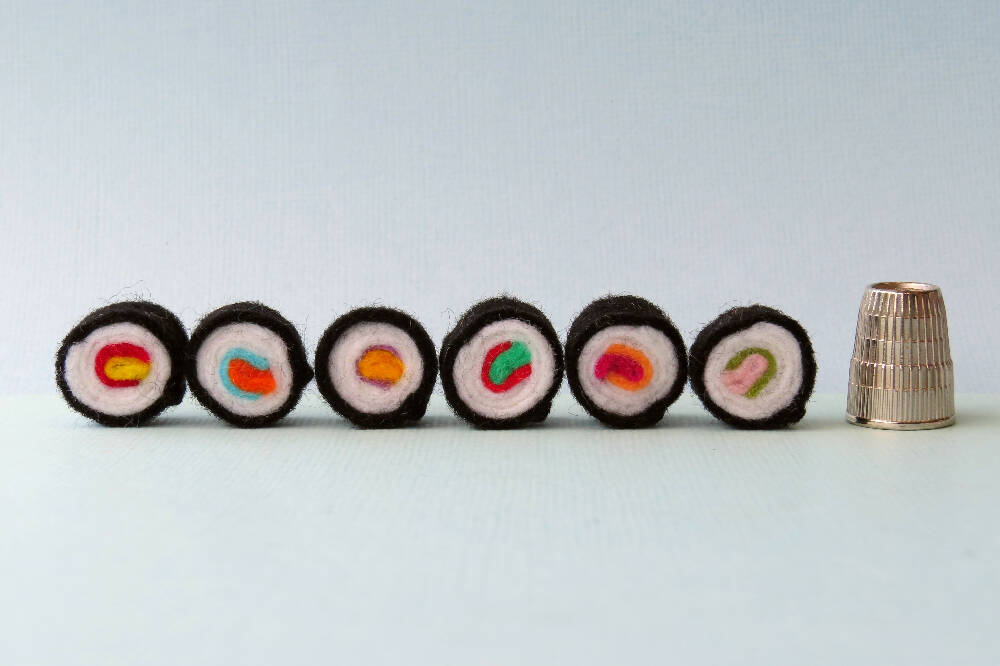 Mini Food_Felt Sushi-5
