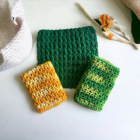 Crochet Dish Scrubby - 100% cotton Eco-Friendly