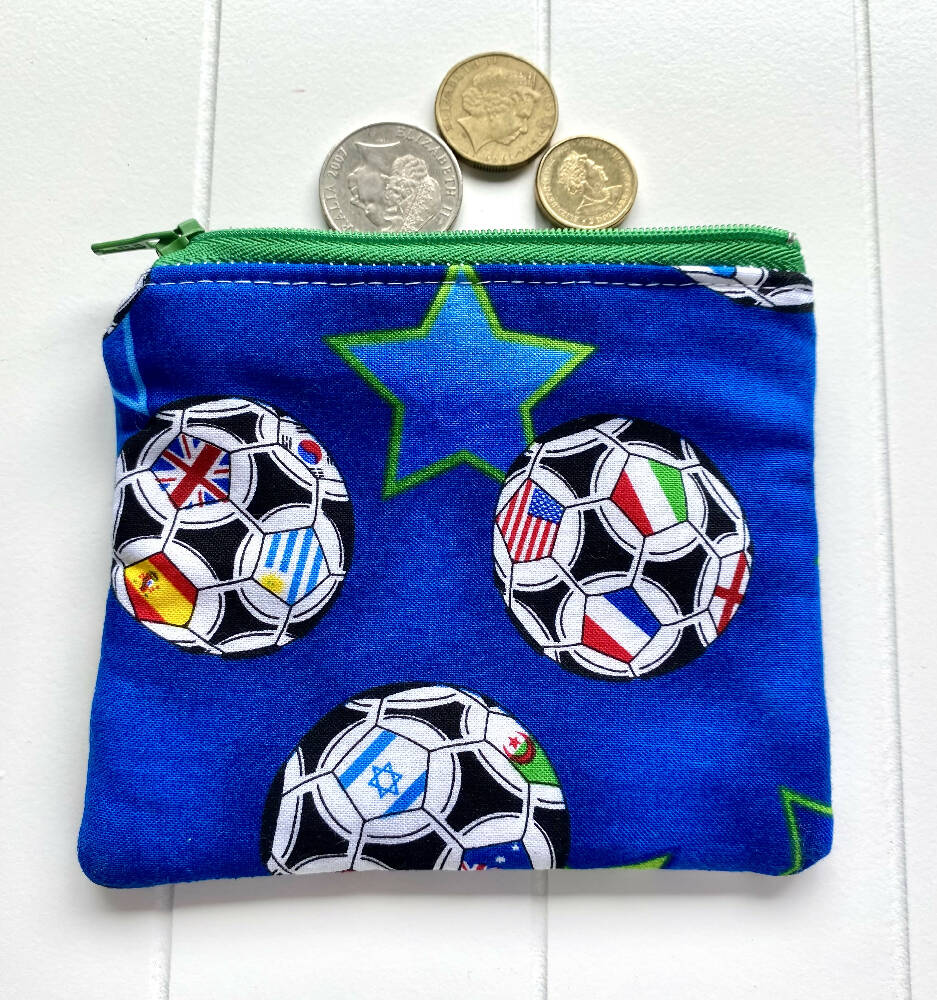 Soccer around the world purse