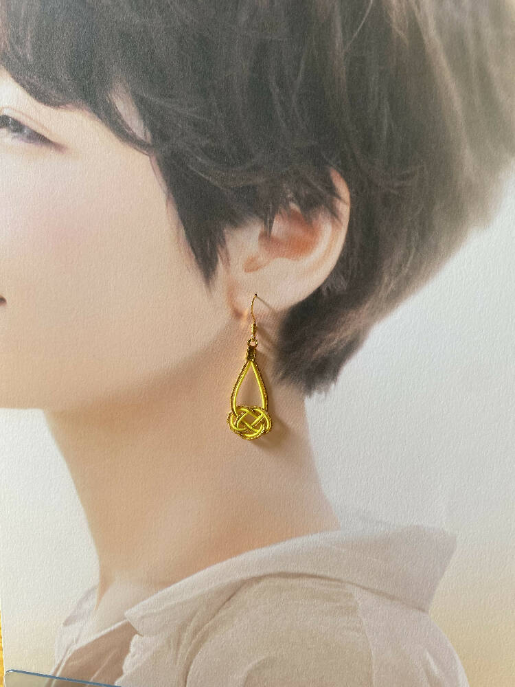 Mizuhiki earrings (small)