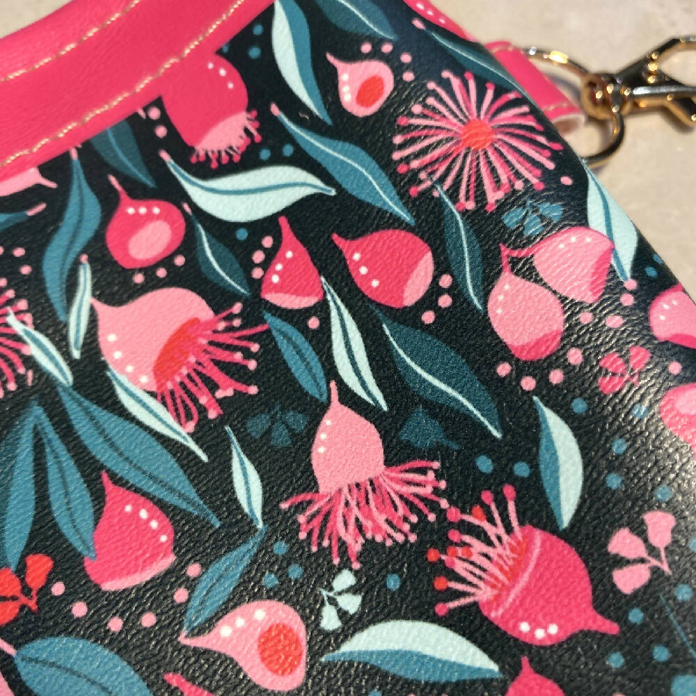 Glasses Case / Pouch featuring exclusive Australian Flowering Gum Floral Print #2