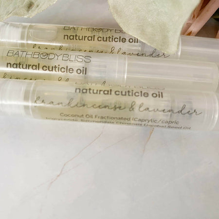Handmade Natural Cuticle Oil Pen - Lavender & Frankincense
