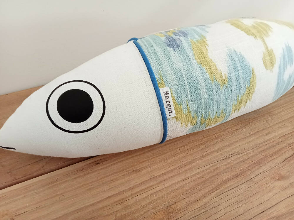 Big Fish Cuddly Toy or Pillow | Handmade | Soft and Snuggly Bed time