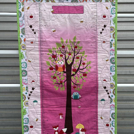 Grow Chart Wall Hanging Quilted