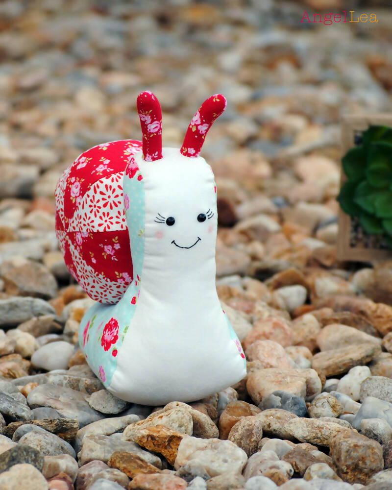 Snail Soft Toy PDF Sewing Pattern