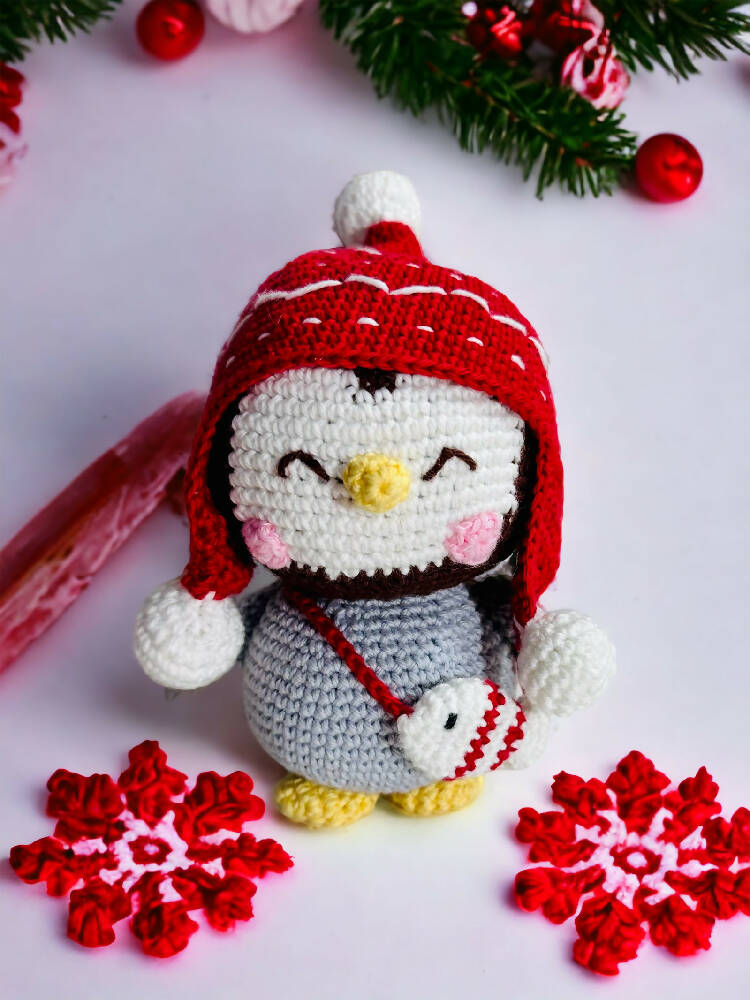 Crochet Christmas Birds