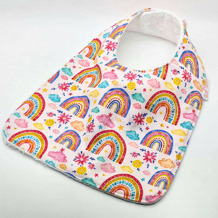 Rainbow Bib Gift for New Baby