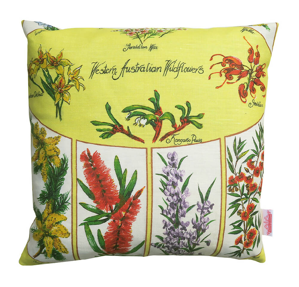 WA wildflowers yellow cushion 1a