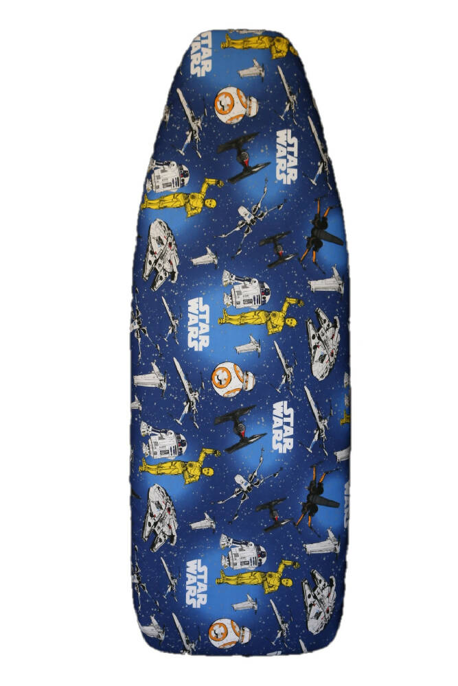 Ironing board cover- Spaceships-padded- double sided