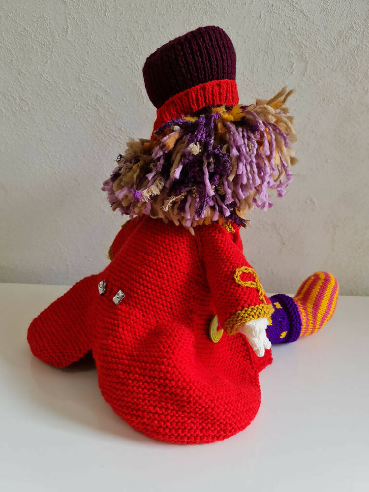 Mad Hatter Handmade Doll