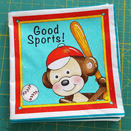 Fabric Books-Good Sports-Beautiful Children Stories