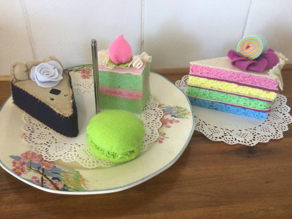 Felt cake set #3