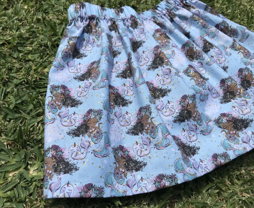 Girls Mermaid Skirt - Size 4