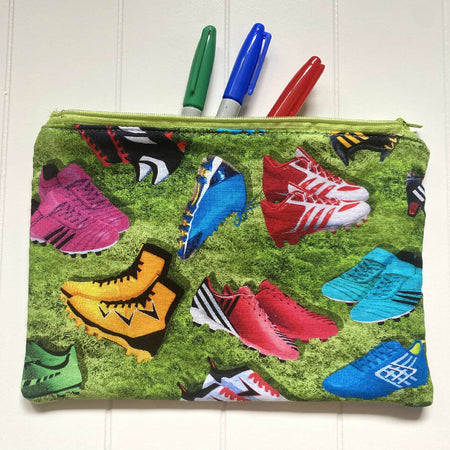Football boots pencil case