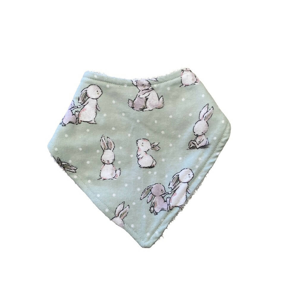 Baby Bunny Comforter, Bib & Bunny Rattle Set