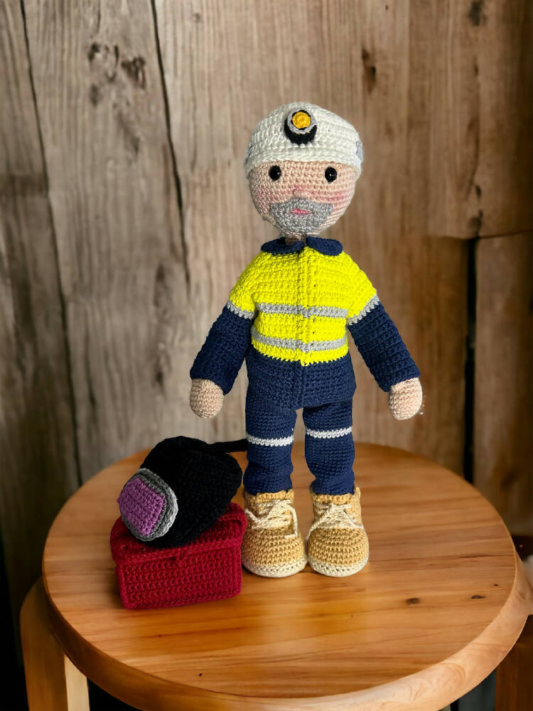 Crochet Amigurumi Art Doll Inspired