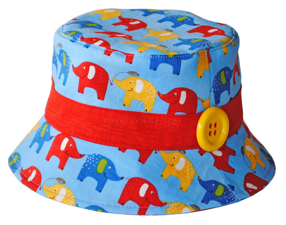Scout Bucket Hat HARD COPY Paper Sewing Pattern Boys Girls