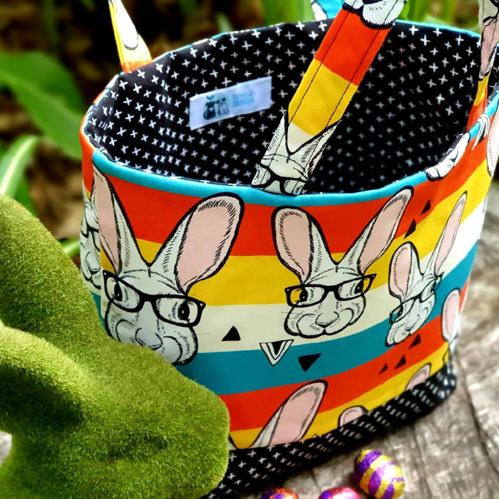 Tote, Bunny, Easter Egg Hunt Bag