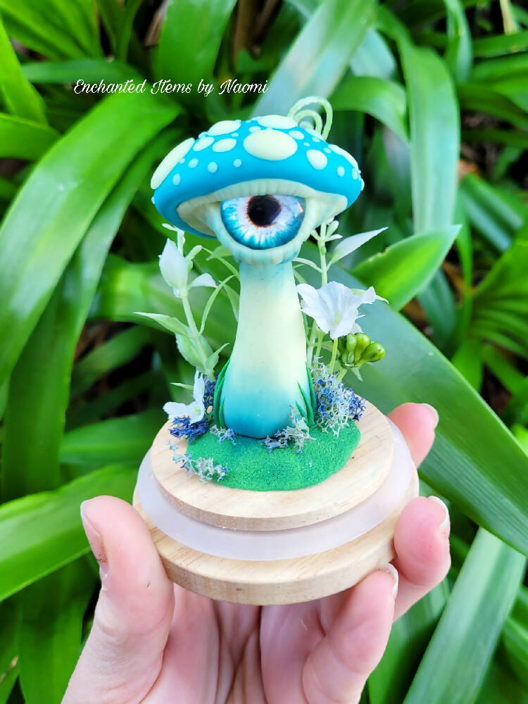 Spirited Mushroom sculpture