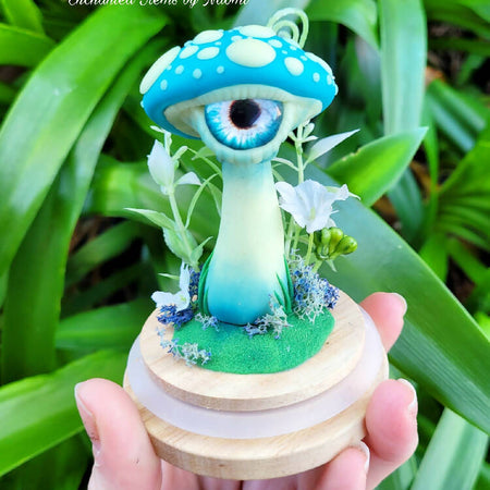 Spirited Mushroom sculpture