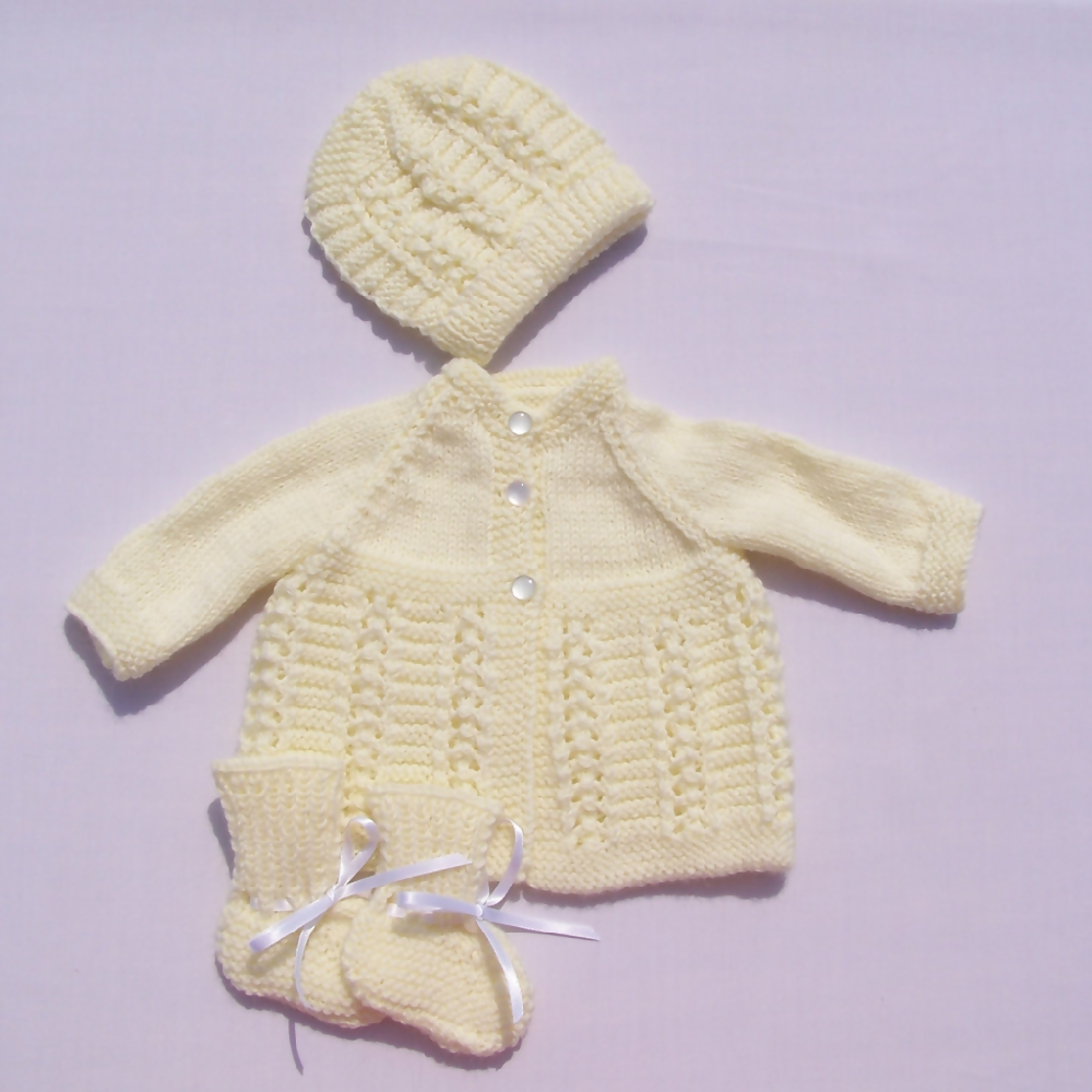 Preterm Knitted Baby Sets
