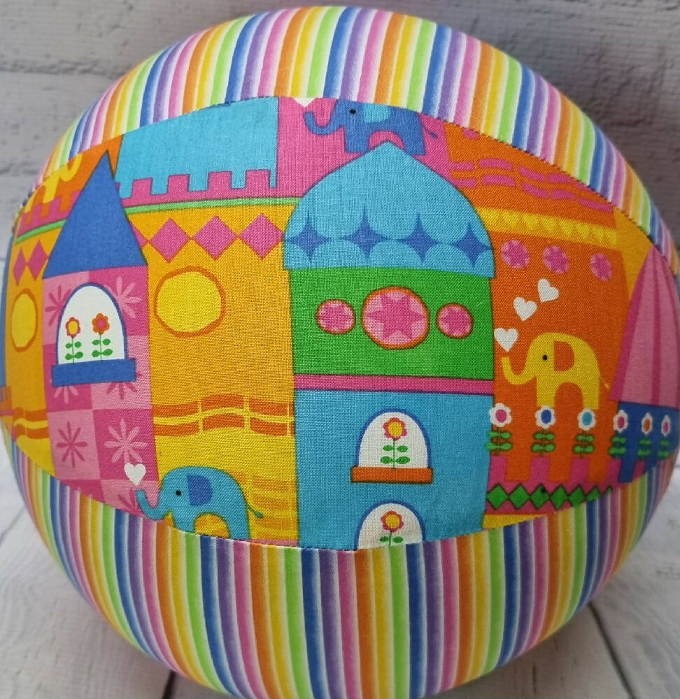 Balloon Ball: Rainbow Elephant house: Two tone style