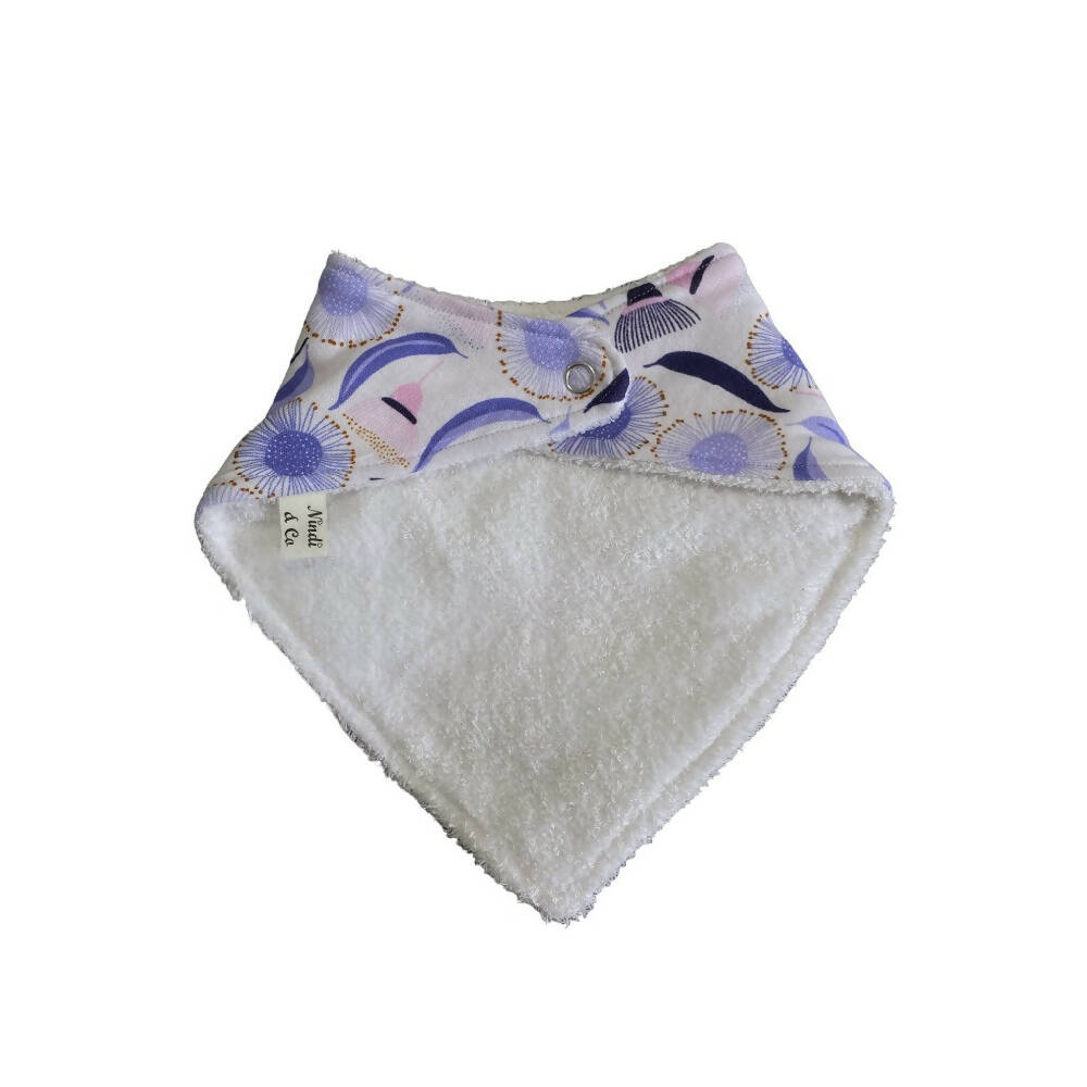 Eucalyptus Organic Cotton Jersey Bib & Teether Set