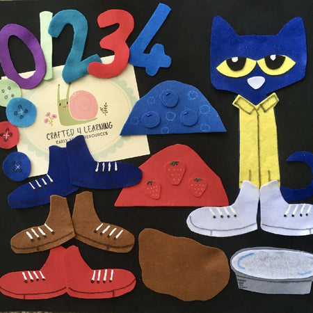 Peter the Cat 2 in 1 Felt Board Story Set