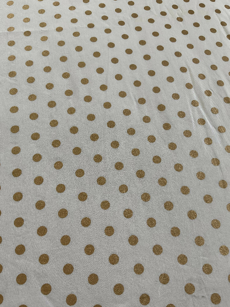 Cot Sheet / Fitted / Gold Spot