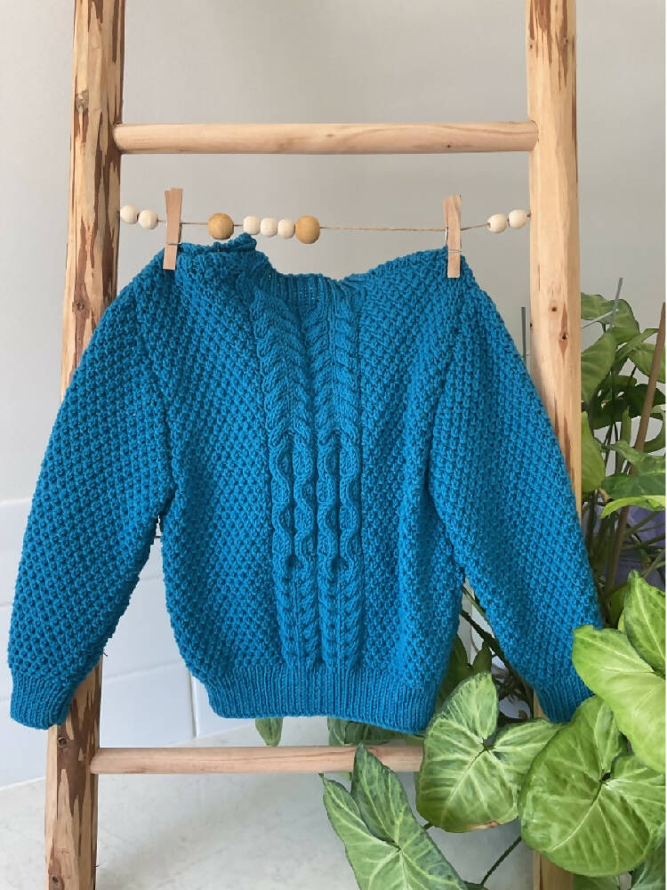 Stunning Aran Jumper, Size 12-18 months