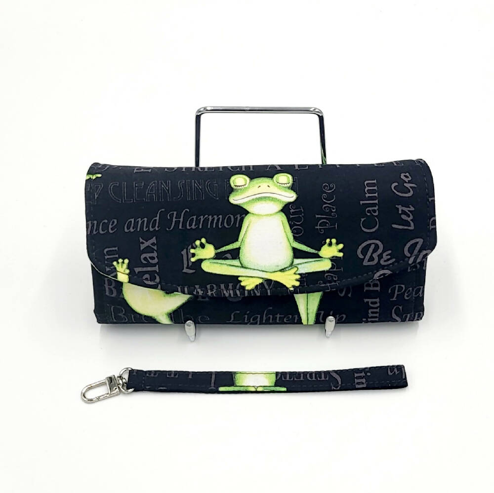 Yoga Frogs Everyday Clutch Purse