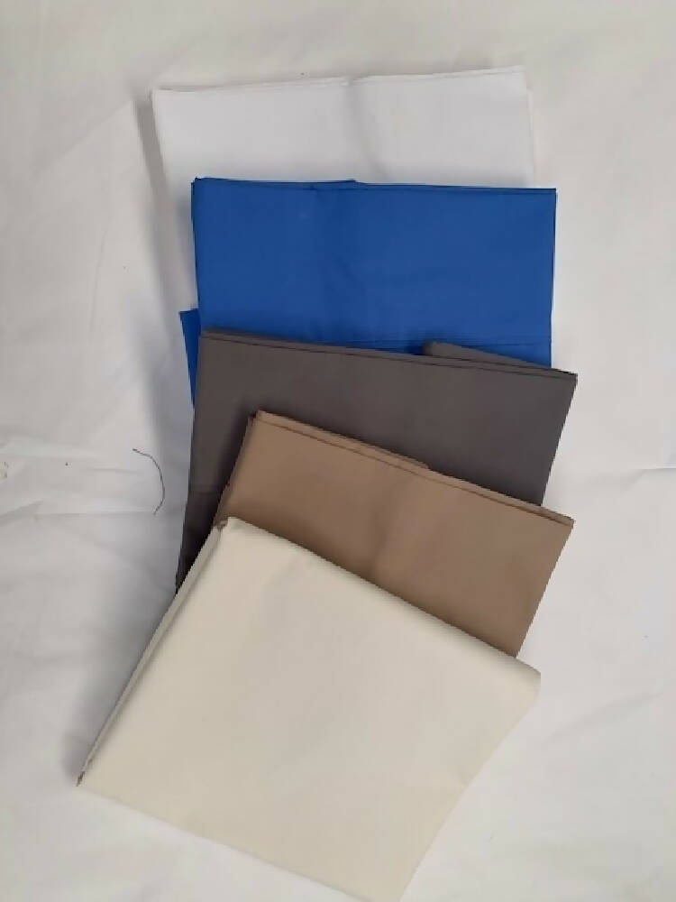 FITTED SHEETS 203 cm x 91.5 cm - SPLIT KING- WHITE 100% COTTON