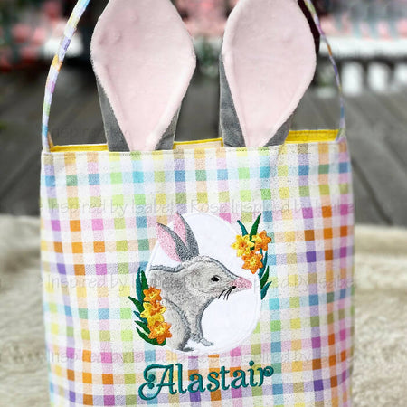 Bilby Easter bag, Egg Hunt, Gift bag, Made to order