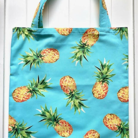 Pineapples library/shopping bag