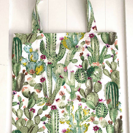 Cactus library/shopping bag