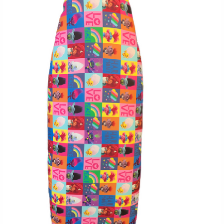 Ironing board cover- Bright and Hairy- padded- double sided