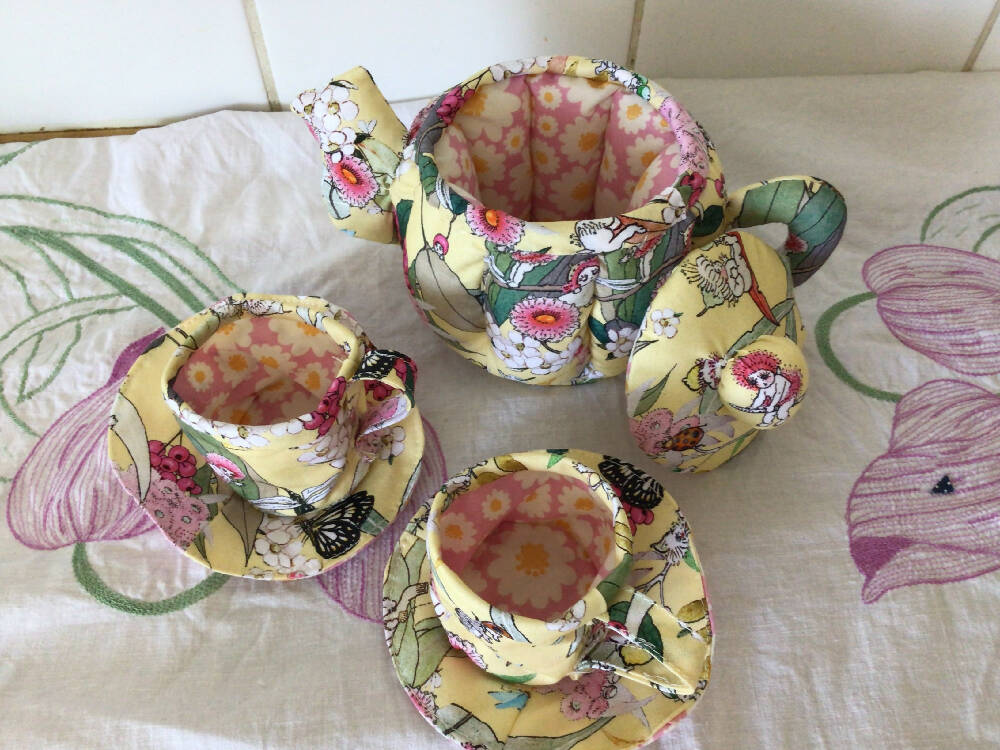 My First Teaset Gumnut Babies Yellow